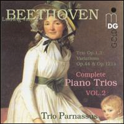베토벤: 피아노 삼중주, 2집 (Beethoven: Complete Piano Trios, Vol.2)(CD) - Trio Parnassus