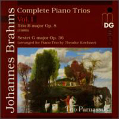 브람스: 피아노 삼중주, 1집 (Brahms: Complete Piano Trios, Vol.1)(CD) - Trio Parnassus