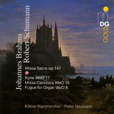 슈만, 브람스 : 미사곡집 (Schumann : Missa sacra Op.147, Brahms : Missa canonica, Kyrie)(CD) - Peter Neumann