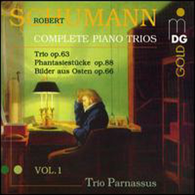 슈만: 피아노 삼중주 1번, 환상 소곡집 (Schumann: Piano Trio in Dm No.1, Op.63; Phantasiestucke Op.88)(CD) - Trio Parnassus
