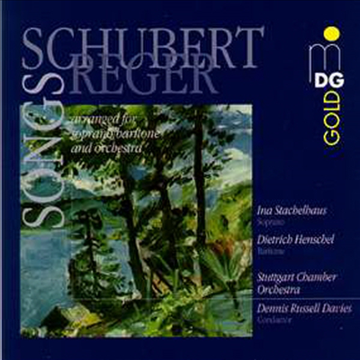 슈베르트, 레거 : 가곡집 (Schubert, Reger : Songs)(CD) - Dennis Russell Davies