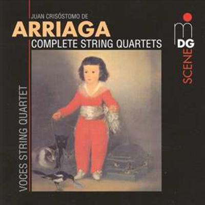 아리아가 : 현악 사중주 전집 (Arriaga : Complete String Quartets)(CD) - Voces-Streichquartett