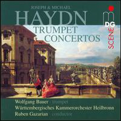 요셉 & 미하엘 하이든: 트럼펫 협주곡 (Joseph & Michael Haydn: Trumpet Concertos) (SACD Hybrid) - Wolfgang Bauer