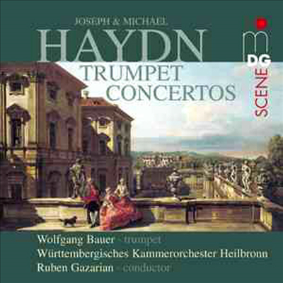 요제프 하이든, 미카엘 하이든 : 트럼펫 협주곡 (Joseph, Michael Haydn : Trumpet Concertos)(CD) - Wolfgang Bauer