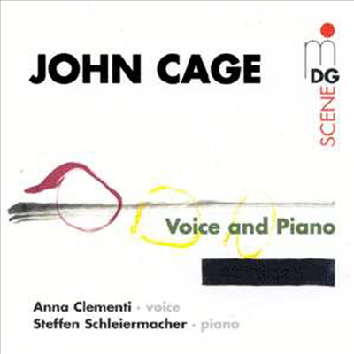 존 케이지 : 목소리와 피아노 (John Cage : Voice and Piano)(CD) - Anna Clementi