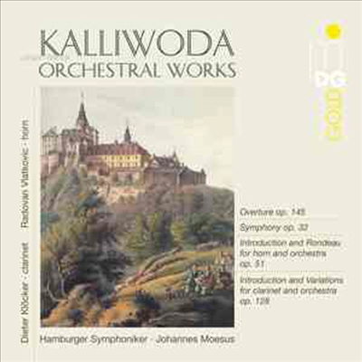 칼리보다 : 교향곡 3번, 서곡 8번 (Kalliwoda : Orchestral Works - Symphony No.3, Overture No.8)(CD) - Johannes Moesus