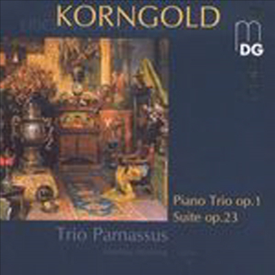 코른골트 : 피아노 삼중주, 모음곡 (Korngold : Piano Trio Op.1, Suite Op.23)(CD) - Trio Parnassus