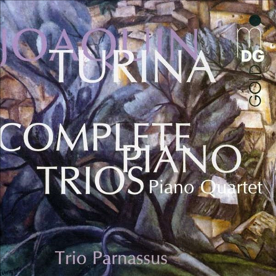 튜리나 : 피아노 삼중주 전집, 피아노 사중주 (Turina : Complete Piano Trios, Piano Quartet)(CD) - Trio Parnassus
