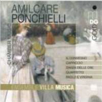 폰키엘리 : 실내악 작품집 (관악9중주를 위한 시간의 춤 외) (Ponchielli : Chamber Music)(CD) - Ensemble Villa Musica