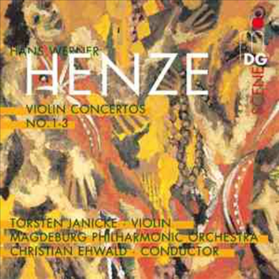 헨체: 바이올린 협주곡 1-3번 (Henze: Violin Concertos Nos.1-3) (2CD) - Christian Ehwald