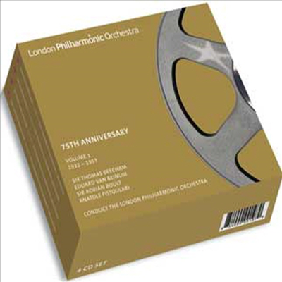 런던 필하모닉 창립 75주년 기념 음반 1집 (75th Anniversary Box Set 1932-1957) (4CD) - 여러 연주가