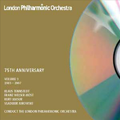 런던 필하모닉 창립 75주년 기념 음반 3집 (75th Anniversary Box Set 1983-2007) (4CD) - Klaus Tennstedt