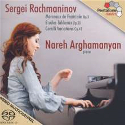 라흐마니노프: 회화적 연습곡 Op.33 (Rachmaninoff: Etudes-Tableaux Op.33 No.1~9) (SACD Hybrid) - Nareh Arghamanyan