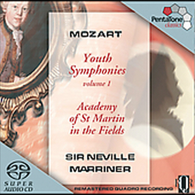 모차르트 : 교향곡 7, 12, 18번 (Mozart : Symphony No.7, 12, 18) (SACD Hybrid) - Neville Marriner