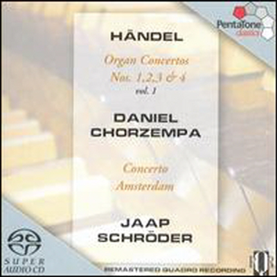 헨델 : 오르간 협주곡 1집 (Handel : Organ Concertos, Vol. 1) (SACD Hybrid) - Jaap Schroder