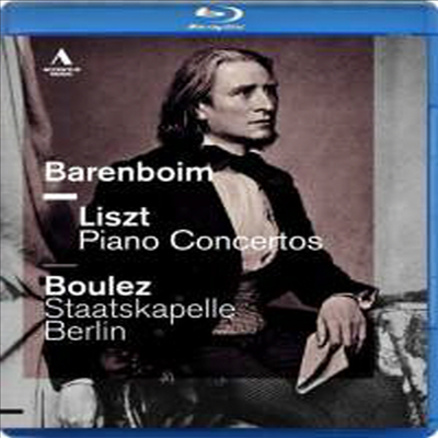 리스트 : 피아노 협주곡 1, 2번, 위로 3번 & 바그너 : 파우스트서곡, 지크프리트의 자장가 (Daniel Barenboim plays Liszt Piano Concertos) (Blu-ray) - Daniel Barenboim