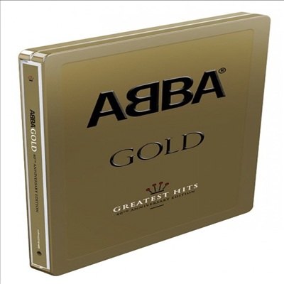 Abba - Gold - Greatest Hits (3CD 40th Anniversary Edition)(Hologram Art Cover)(Steel Case)