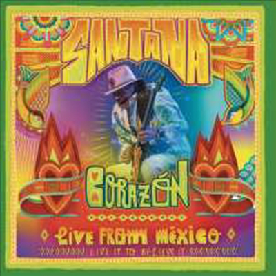 Santana - Corazon, Live From Mexico: Live It To Believe It (CD+DVD)(US)