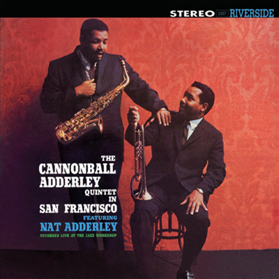 Cannonball Adderley Quintet - In San Francisco (Remastered)(Limited Edition)(180g Audiophile Vinyl LP)(Back To Blue Series)(MP3 Voucher)