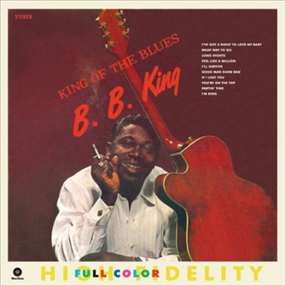 B.B. King - King Of The Blues (Remastered)(Limited Edition)(Collector's Edition)(180g Audiophile Vinyl LP)(Free MP3 Download)(LP 커버 보호용 비닐 증정)