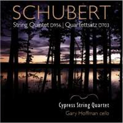 슈베르트: 현악 오중주 & 현악 사중주 12번 '크바르테트자츠' (Schubert: String Quintet In C Major, D956 & String Quartet No.12 D703 ‘Quartettsatz')(CD) - Gary Hoffman