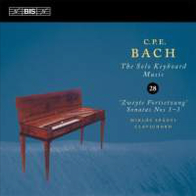 C.P.E.바흐: 키보드 악기를 위한 음악 28집 (C.P.E.Bach: Fortsetzung&#39; Sonatas, Wq. 51 Nos.1 - 3)(CD) - Miklos Spanyi