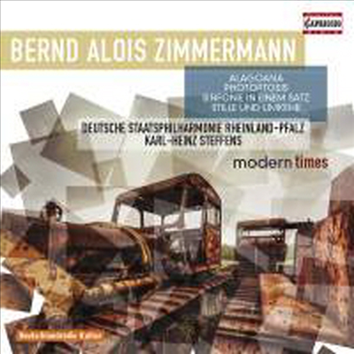 침머만: 알라고아나, 단악장 교향곡 &amp; 포톱토시스 (Zimmermann: Alagoana, Sinfonie In Einem Satz &amp; Photoptosis)(CD) - Karl-Heinz Steffens