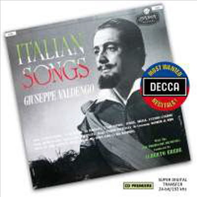 발뎅고 - 이탈리아 가곡과 아리아 (Giuseppe Valdengo - Italian Songs)(CD) - Giuseppe Valdengo