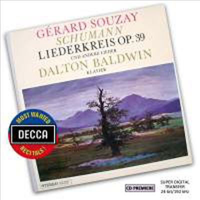 제라르 수제 - 슈만: 리더크라이스 (Gerard Souzay - Schumann: Liederkreis Op. 39 & Songs)(CD) - Gerard Souzay