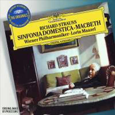 R.슈트라우스: 신포니아 도메스티카 &amp; 맥베스 (R.Strauss: Macbeth &amp; Op. 23 &amp; Symphonia Domestica, Op. 53)(CD) - Lorin Maazel