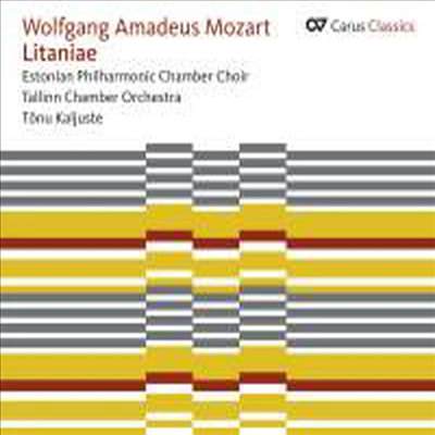 모차르트: 리타니 (Mozart: Litaniae KV. 109 125 &amp; 243)(CD) - Tonu Kaljuste