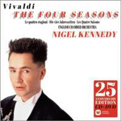 나이젤 케네디 - 비발디: 사계 25주년 기념반 (Nigel Kennedy - Vivaldi: The Four Seasons - 25th Anniversary Special Edition) (1CD + 1DVD) - Nigel Kennedy