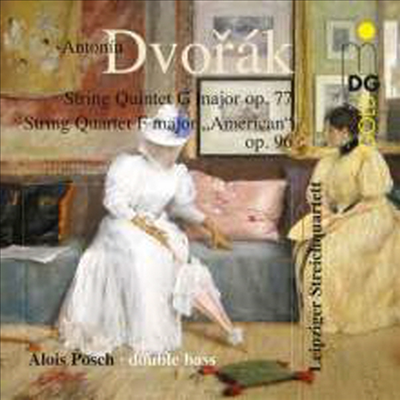 드보르작: 현악 오중주 & 현악 사중주 12번 '아메리카' (Dvorak: String Quintet & String Quartet No.12 'America') (SACD Hybrid) - Leipziger Streichquartett