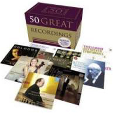 위대한 50개의 명음반 (50 Great Recordings) (50CD Boxset) - 여러 아티스트