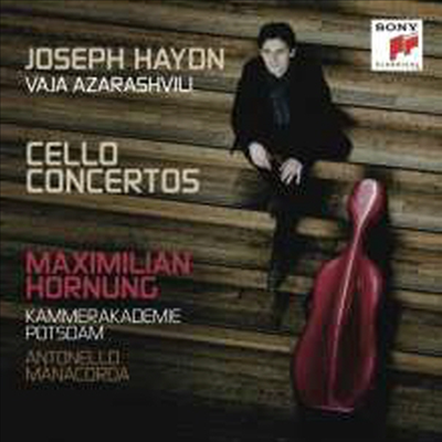 하이든: 첼로 협주곡 1번, 2번 &amp; 바자 아사라슈빌리: 첼로 협주곡 (Haydn: Cello Concertos Nos.1, 2 &amp; Vaja Azarashvili: Cello Concerto)(CD) - Maximilian Hornung