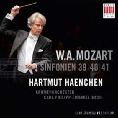 모차르트: 교향곡 39번, 40번 &amp; 41번 &#39;주피터&#39; (Mozart: Symphonies Nos.39, 40 &amp; 41 &#39;Jupiter&#39;)(CD) - Hartmut Haenchen