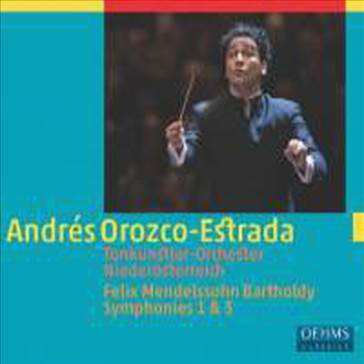 멘델스존: 교향곡 1번 & 3번 '스코틀랜드' (Mendelssohn: Symphonies Nos. 1 & 3 'Scottish')(CD) - Andres Orozco-Estrada