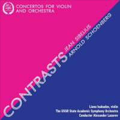 쇤베르크 &amp; 시벨리우스: 바이올린 협주곡 (Schoenberg &amp; Sibelius: Violin Concertos)(CD) - Liana Isakadze