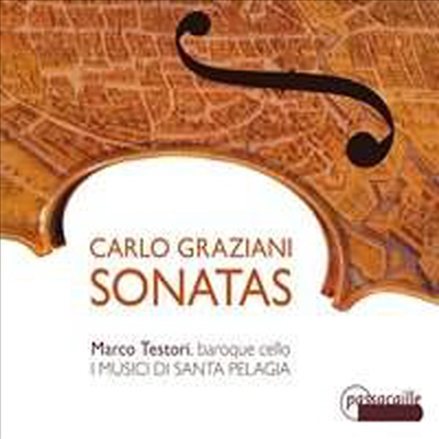 그라치아니: 첼로 소나타 작품집 (Graziani: Cello Sonatas)(CD) - Marco Testori
