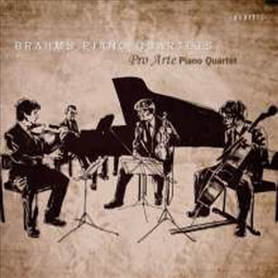 브람스: 피아노 사중주 작품집 (Brahms: Piano Quartets) (2CD) - Pro Arts Piano Quartet