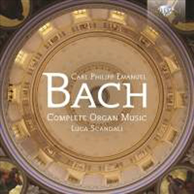 C.P.E.바흐: 오르간 작품 전집 (C.P.E.Bach: Complete Organ Works) (2CD) - Luca Scandali