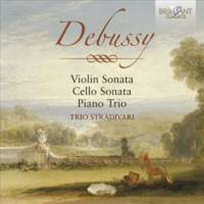 드뷔시: 바이올린 소나타 & 첼로 소나타 & 피아노 삼중주 (Debussy: Violin Sonata & Cello Sonata, Piano Trio)(CD) - Trio Stradivari