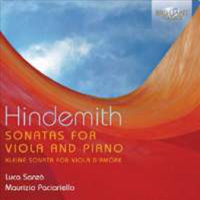 힌데미트: 비올라와 피아노를 위한 소나타 (Hindemith: Sonatas for Viola and Piano)(CD) - Luca Sonzo