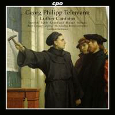 텔레만: 5개의 루터 교회 칸타타 (Telemann: Luther Cantatas)(CD) - Gotthold Schwarz