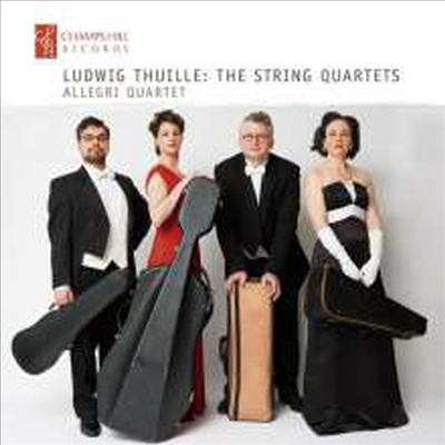 투일레: 현악 사중주 1번 & 2번 (Thuille: String Quartets Nos.1 & 2)(CD) - Allegri Quartet