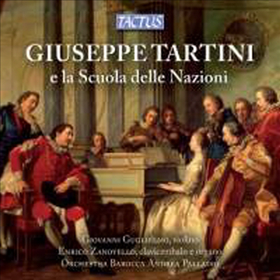 타르티니의 제자들 - 실내악 작품집 (Tartini and the School of Nations - Chamber Works)(CD) - Giovanni Guglielmo