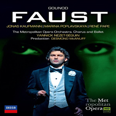 구노: 오페라 &#39;파우스트&#39; (Gounod: Opera &#39;Faust&#39;) (한글자막)(DVD) (2014) - Jonas Kaufmann