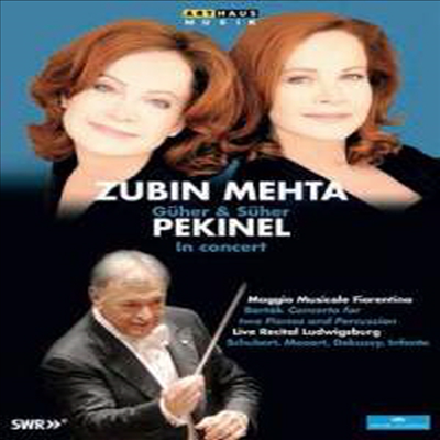 페키넬 자매의 피아노 듀오 콘서트 (Guher &amp; Suher Pekinel in concert) (DVD) (2014) - Guher Pekinel