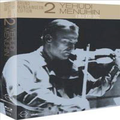 브뤼노 몽생종 에디션 2집 - 예후디 메뉴인 (The Bruno Monsaingeon Edition Vol.2 - Yehudi Menuhin) (4Blu-ray) (2014)(Blu-ray) - Yehudi Menuhin