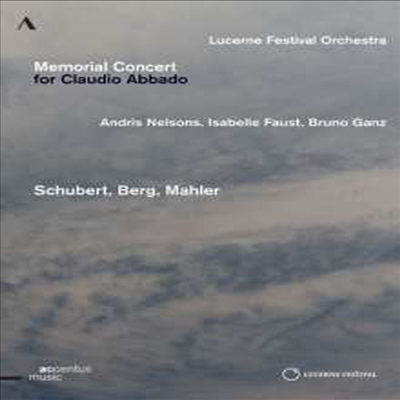 루체른 페스티벌 - 아바도를 추모하며 (Lucerne Festival Orchestra - Memorial Concert for Claudio Abbado) (DVD)(한글자막) (2015) - Andris Nelsons